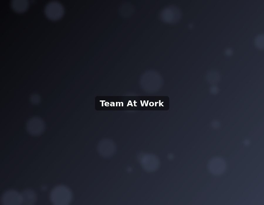 Team at work