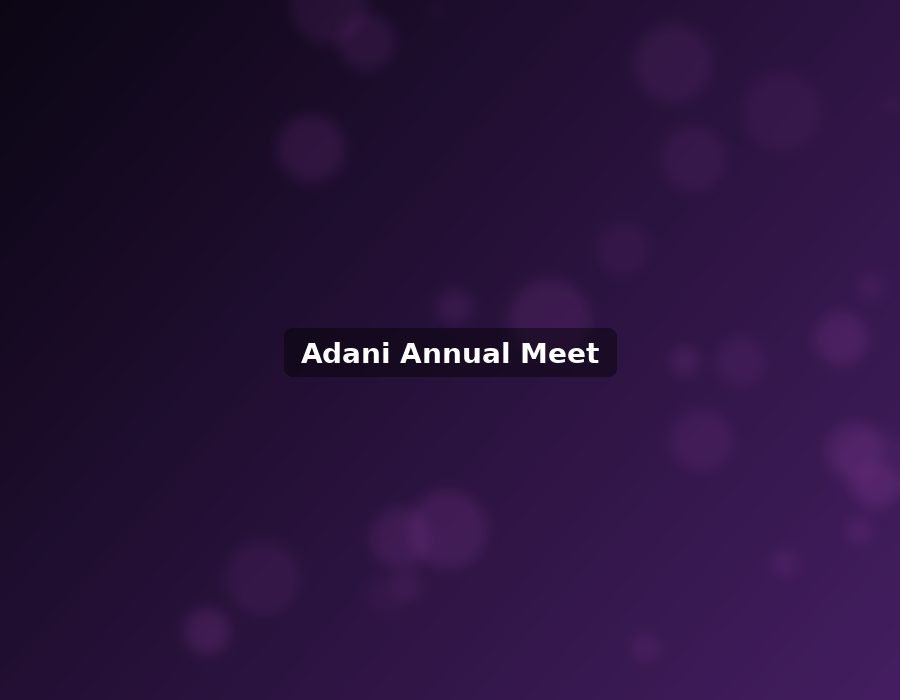 Adani Annual Meet