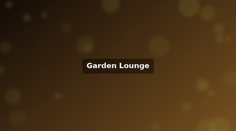 Garden lounge